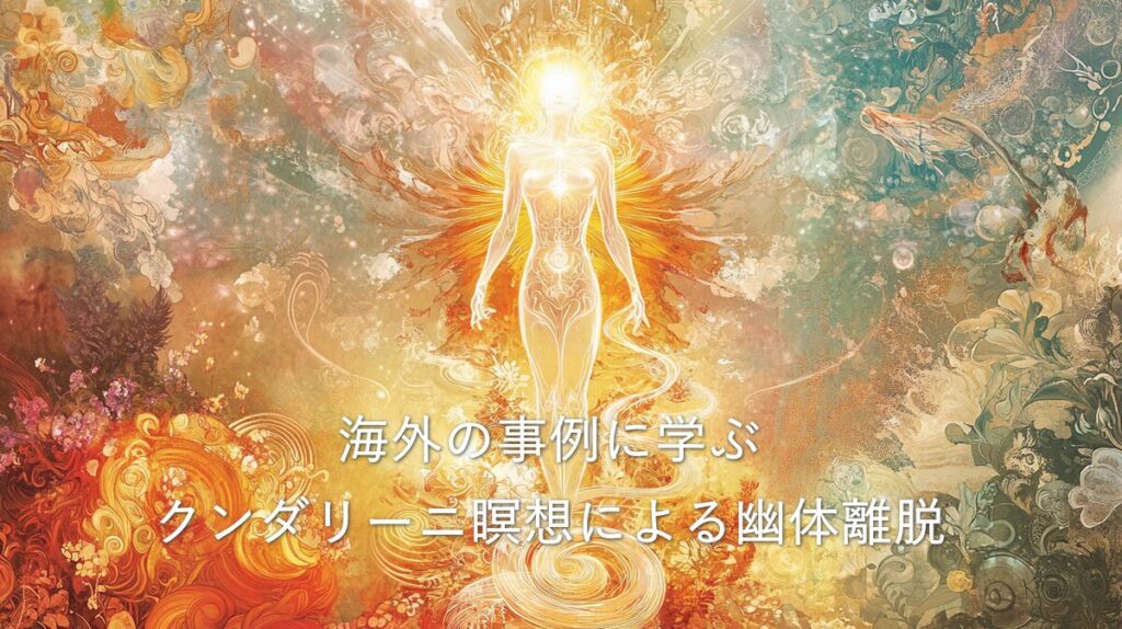 海外の事例に学ぶ
クンダリーニ瞑想による幽体離脱
